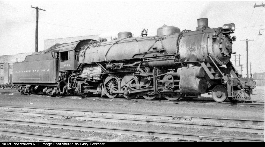 BO 2-8-2 #4548 - Baltimore & Ohio